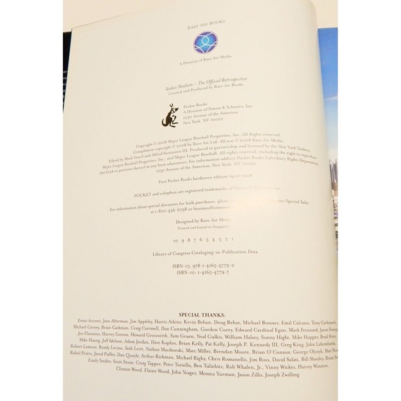 Yankee Stadium The Official Retrospective by Alfred Santasiere III Baseball - Picture 4 of 14